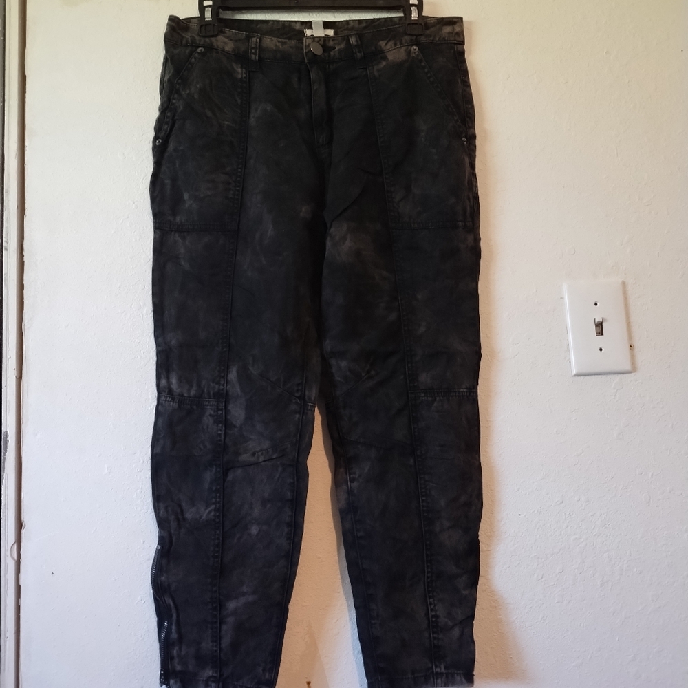 Ecote' black grey cropped pants